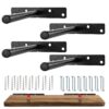 Wanna Kis Solid Stainless Steel Floating Shelves Brackets