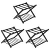 Folding Metal Suitcase Luggage Stand