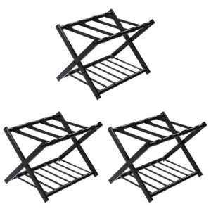 Folding Metal Suitcase Luggage Stand