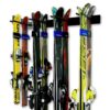 Ski Wall Storage Rack Garage Skis Mount