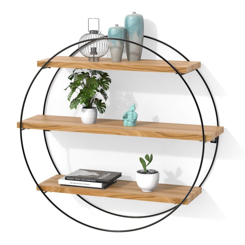 Rustic Wood Wall Shelves: Transform Your Space with Farmhouse Elegance