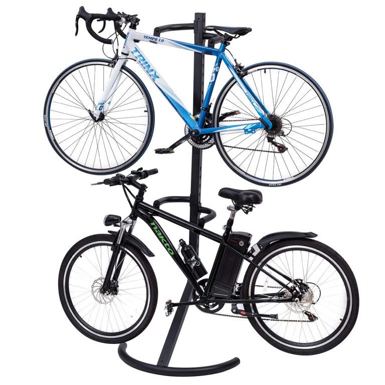 Goplus Gravity Freestanding Bike Stand Adjustable Height