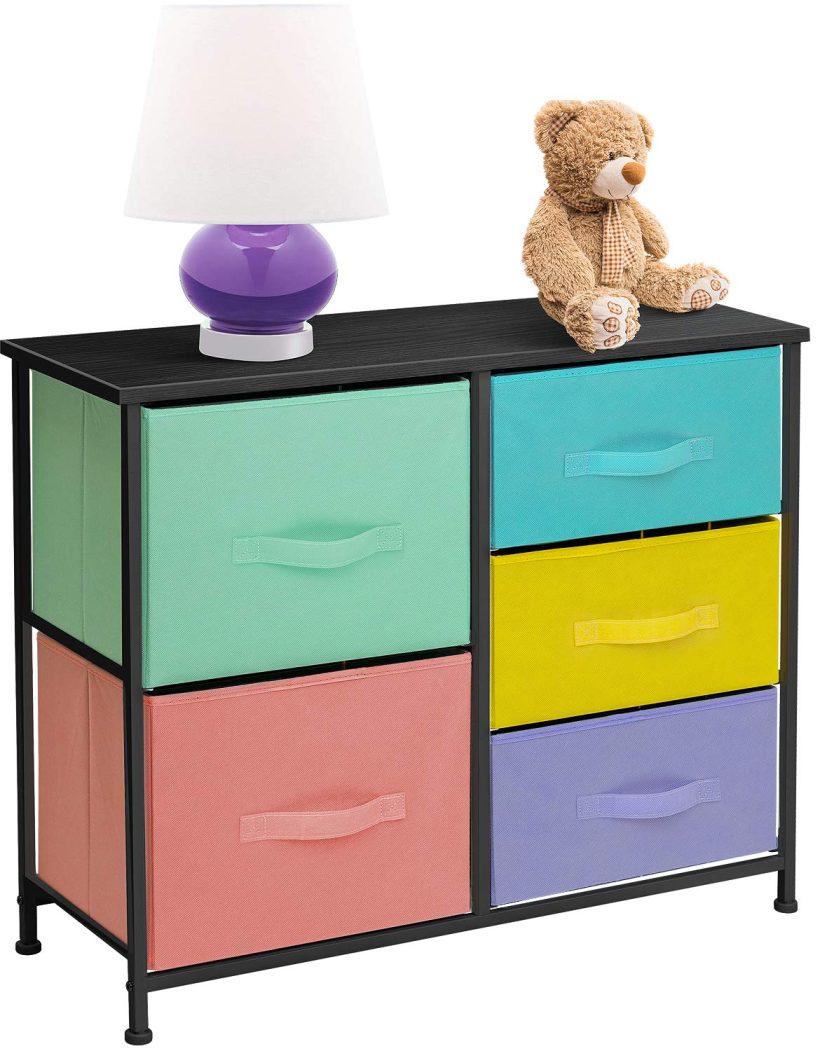 Sorbus Dresser with 5 Drawers - Furniture Storage