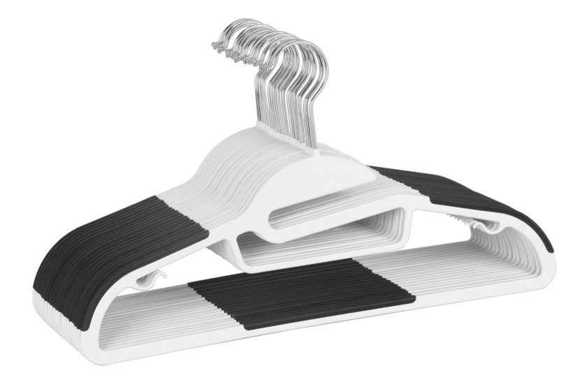 Finnhomy Heavy Duty 50 Pack Plastic Hangers