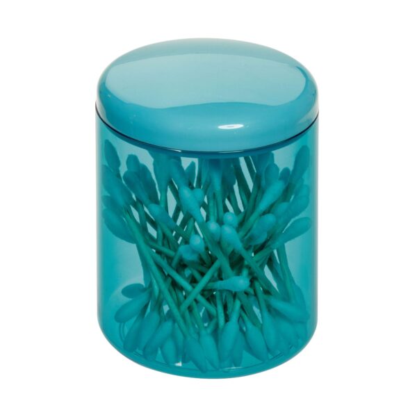 iDesign Finn Canister Jar with Lid for Cosmetics and Makeup Storage