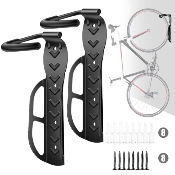 Walmann Bike Hooks Storage System Heavy-duty