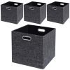 Foldable Closet Organizer Shelf Cabinet Bookcase Boxes