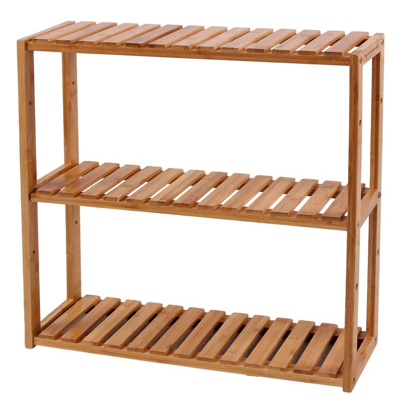 Bathroom Towel bamboo bathroom shelves