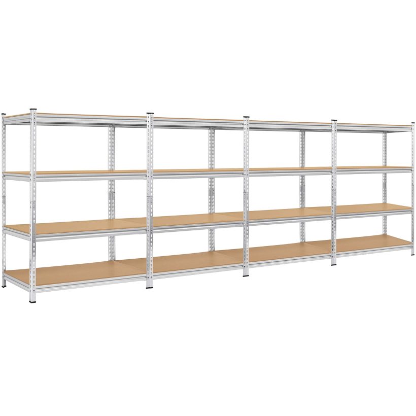 Yaheetech 4-Shelf Heavy Duty Shelving Garage