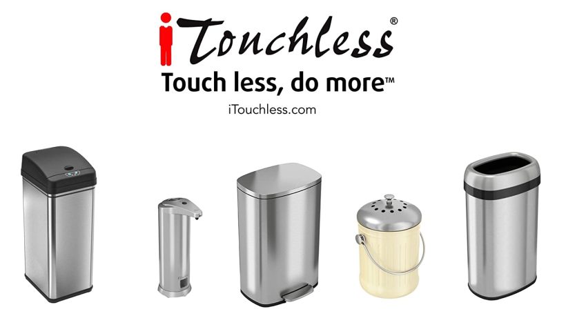 13 Gallon Pet-Proof Sensor Trash Can - Keep Your Kitchen Clean and Odor-Free!