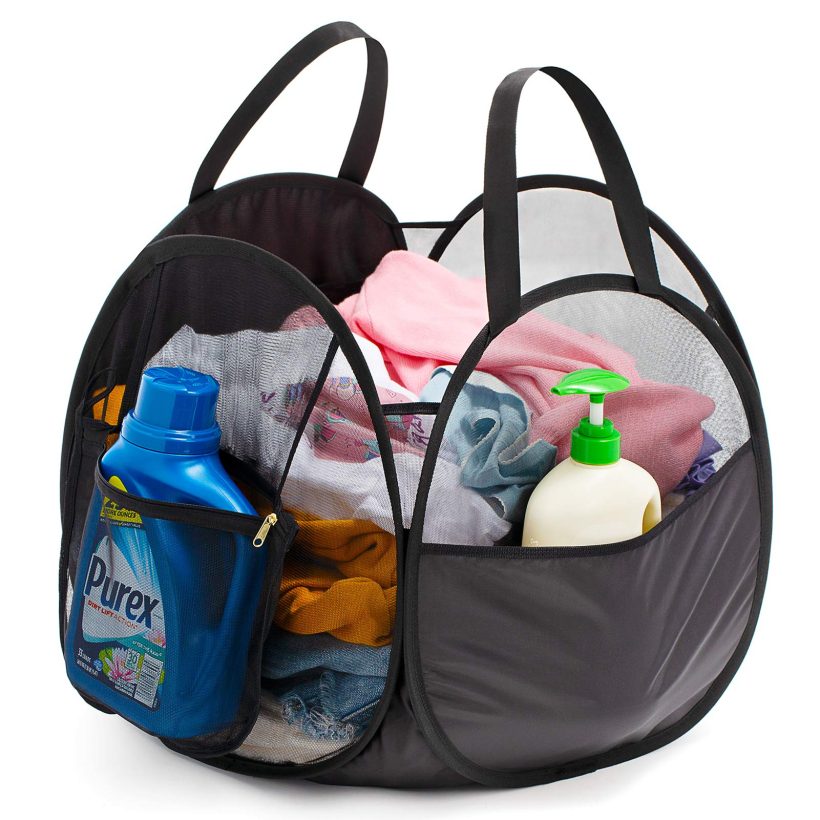 TENRAI Delicates Mesh Pop-Up Laundry Hamper