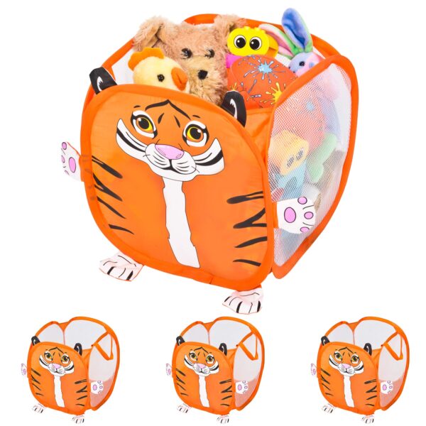 Smart Design Kids Pop Up Organizer w/Animal Print
