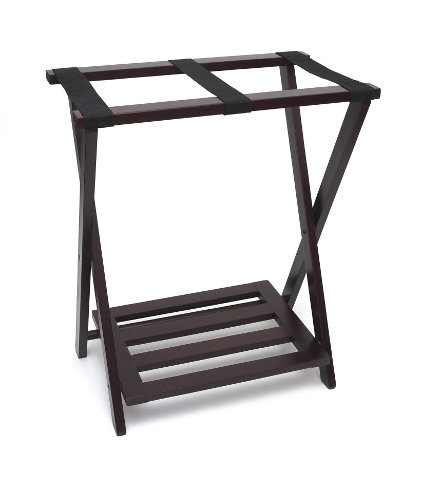 Lipper International Right Height Folding Luggage Rack
