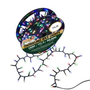 Holiday Bright Lights 1500L Twinkling Rice Light Reel