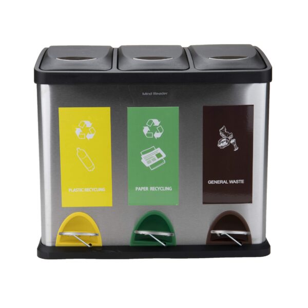 Mind Reader 3-Section Stainless Steel 24 Liter/ 6.5 Gallon
