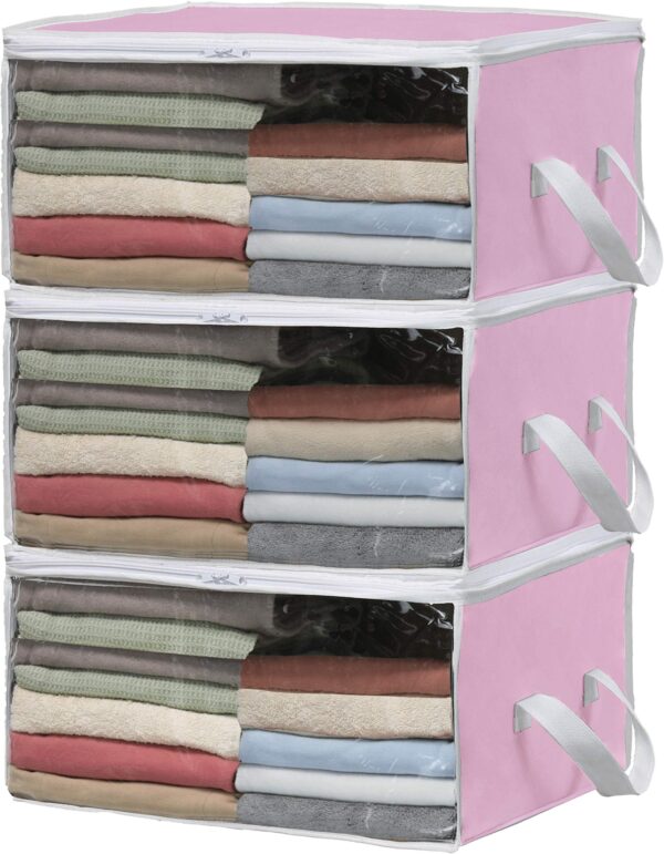 Simple Houseware 3 Pack Foldable Closet Organizer