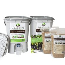 Bokashi Composting Starter Kit (Includes 2 Bokashi Bins)