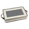 Storage Chest with Separate Serving Utensil Pouch