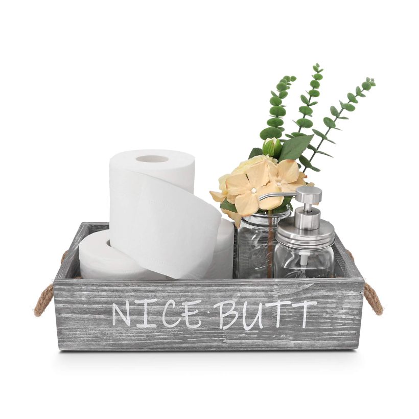 Nice Butt Bathroom Decor Box -Toilet Paper Storage