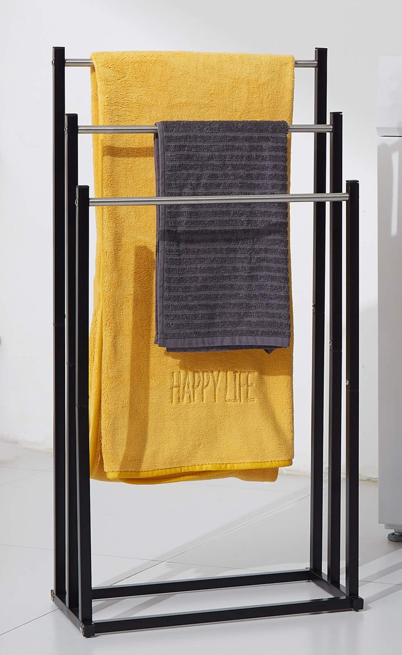 Stainless Steel Tall Outdoor Pool Towel Drying Holder