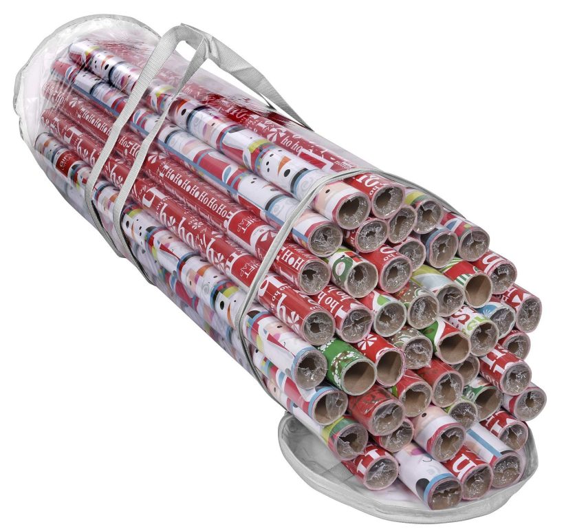Primode Wrapping Paper Storage Bag, Gift Wrap Organizer
