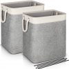 JOMARTO Laundry Basket with Handles 2 Pack