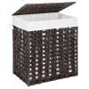 SONGMICS Handwoven Laundry Hamper