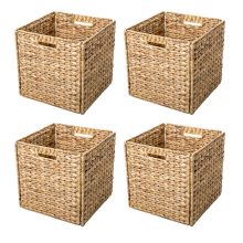 Storage Baskets with Iron Wire Frame