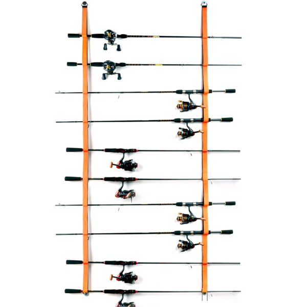 Fishing Rod Rack for Fishing Rods, Hiking Poles, Ski Poles