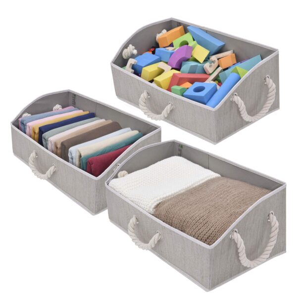 Trapezoid Storage Box Brown & Beige