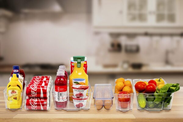 Sorbus Fridge Bins and Freezer Bins Refrigerator