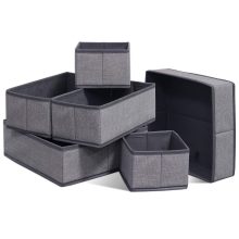 Onlyeasy Foldable Cloth Storage Box Closet Dresser