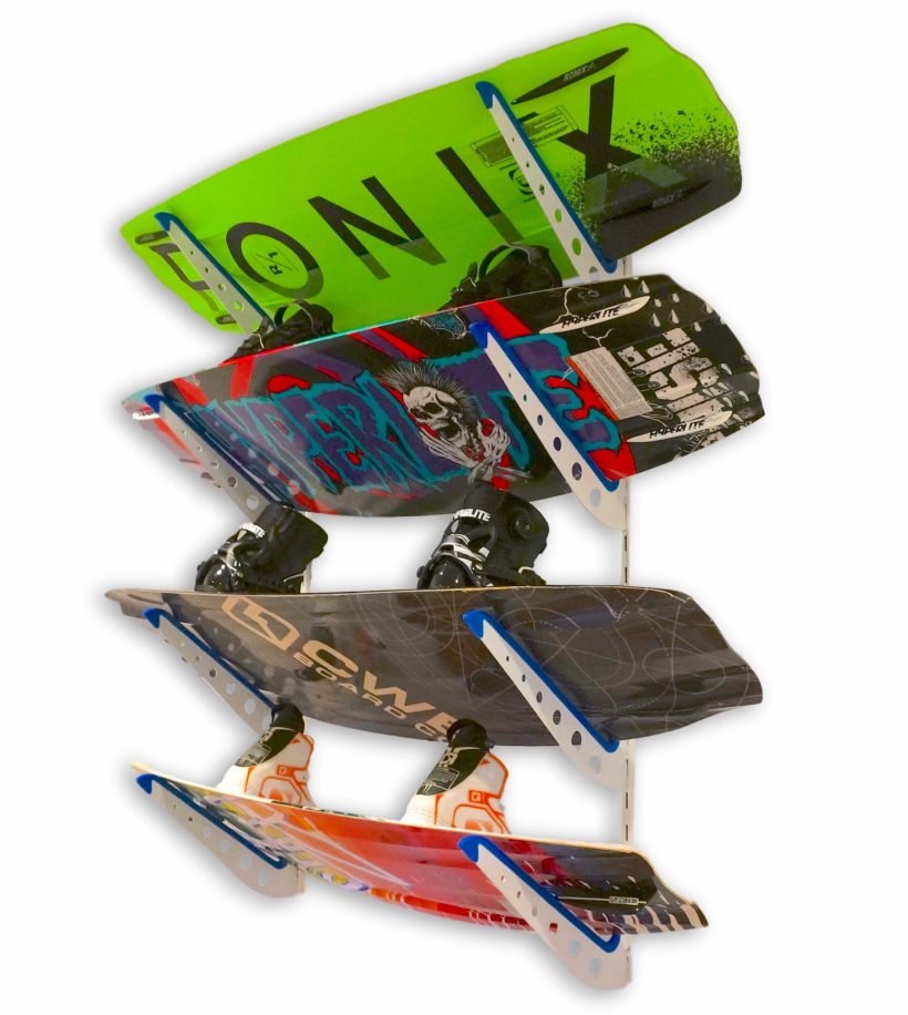 Wakeboard Wall Storage Rack Metal Adjustable