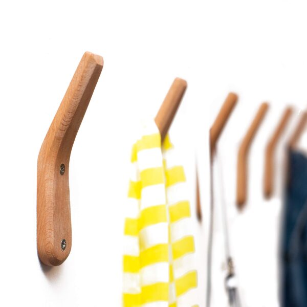 Coat Rack Hooks UMZi Wall Mounted Handmade