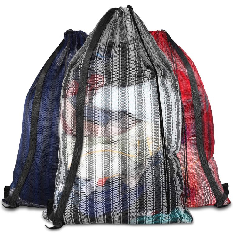 Mesh Laundry Bags 3 Pack with Reinforced Handle