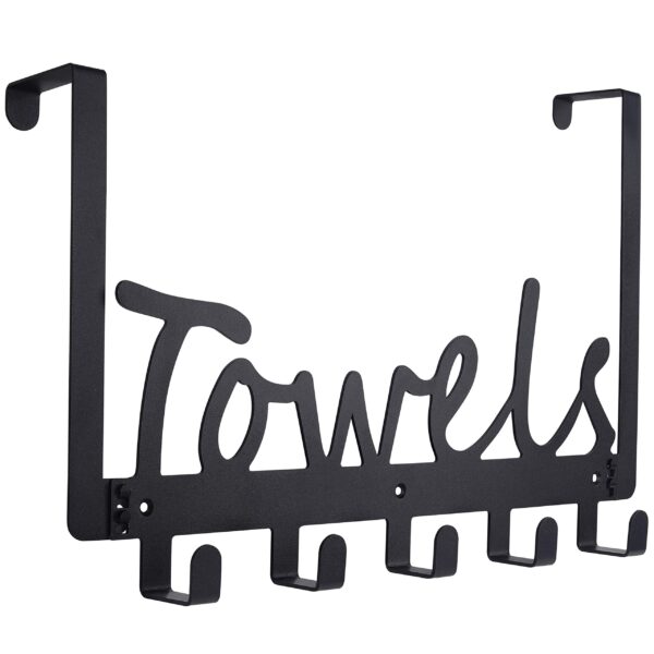 The Door Towel Rack Holders Heavy-Duty Organizer