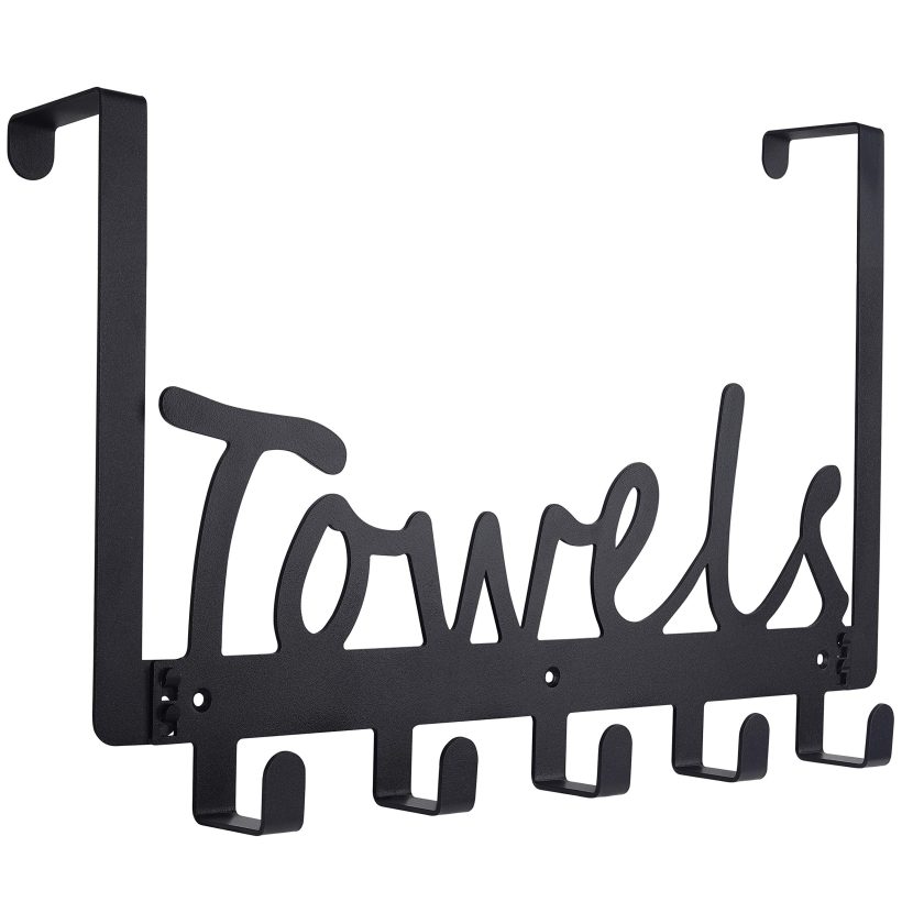 The Door Towel Rack Holders Heavy-Duty Organizer