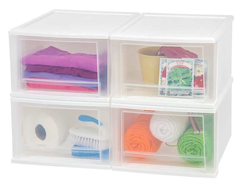 IRIS USA, Inc. 17 Quart Stacking Drawer
