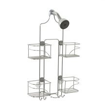 Zenna Home Expandable Over-The-Shower Caddy