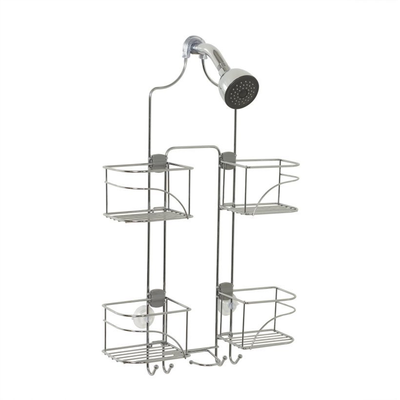 Zenna Home Expandable Over-The-Shower Caddy