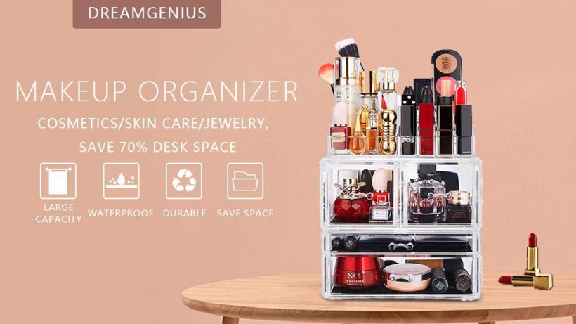 Cosmetic Storage Large Drawers and Jewelry Display Box