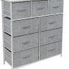 Sorbus Dresser with 9 Drawers - Furniture Storage Chest Tower