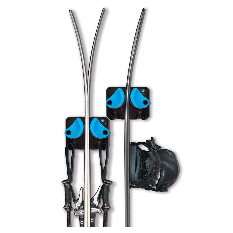 Snowboard Wall Storage Rack Fits any Ski or Snowboard