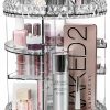 Sorbus Rotating Makeup Organizer, 360° Rotating Adjustable Carousel Storage