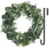 Uptown Styling: Front Door Wreath with Wreath Door Hanger