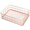 Stainless Steel Metal Wire Storage Baskets for Kitchen Shelf