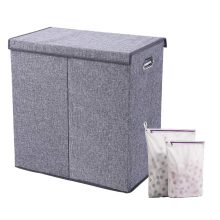 Huxley Classics Double Laundry Hamper - Lid Cover