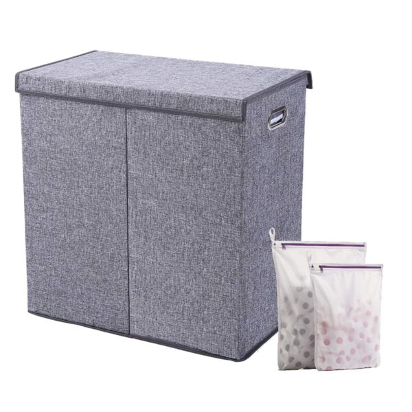Huxley Classics Double Laundry Hamper - Lid Cover