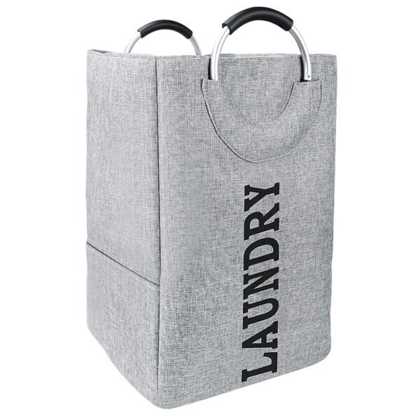Double Laundry Hamper with Handle 73L