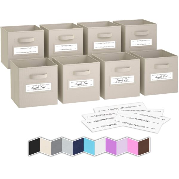Features Dual Handles & 10 Label Window Cards